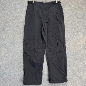 Maharishi Komatsu Snopants Mens Large Original Black‎ Nylon Japanese Trousers